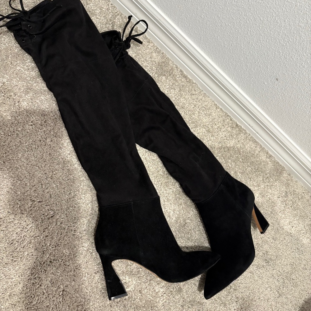 Vince Camuto Black Heeled Boots
